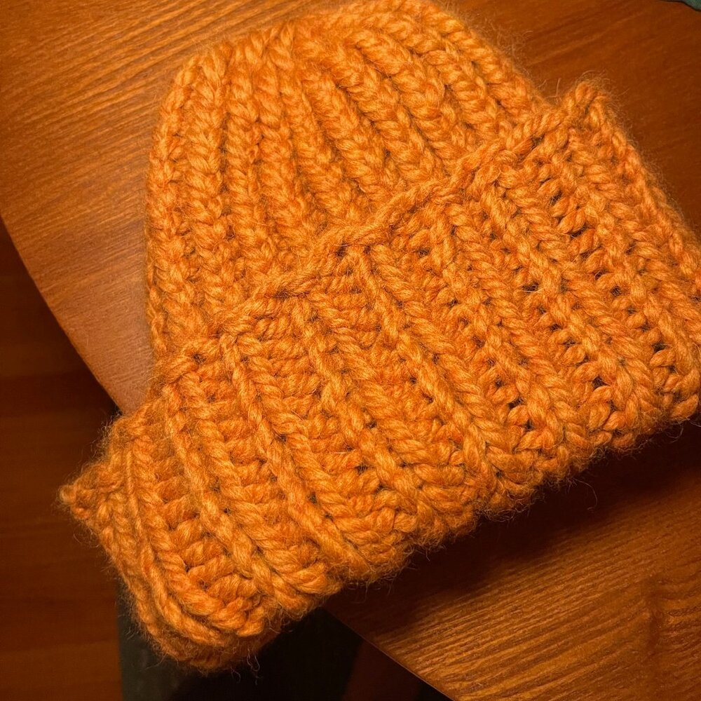 Meg Cohen Winter Alpaca and Wool Knit Beanie, Brand New!